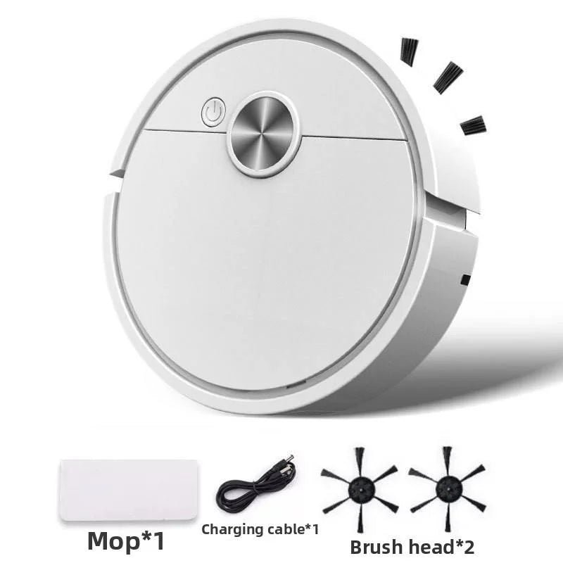 Cross- Border 3 in 1 Sweeping Robot Rechargeable Vacuum Mop Robot  Sweeping Machine Compact Cleaning Machine for Home Cleaning