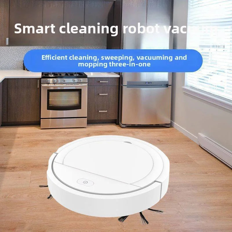 Cross- Border 3 in 1 Sweeping Robot Rechargeable Vacuum Mop Robot  Sweeping Machine Compact Cleaning Machine for Home Cleaning